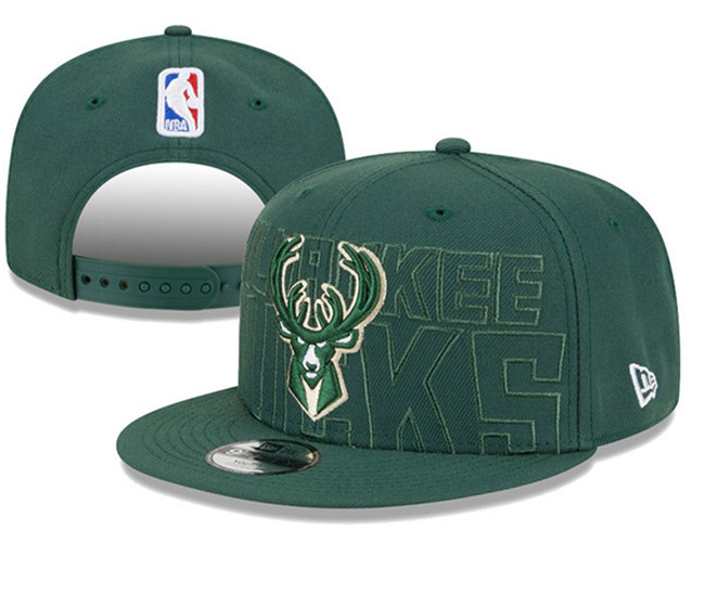 Milwaukee Bucks Stitched Snapback Hats 0033